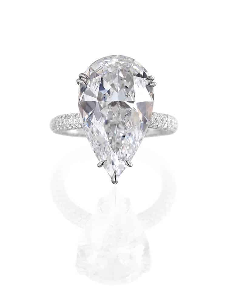 Discover more than 154 pear shaped diamond ring settings - xkldase.edu.vn