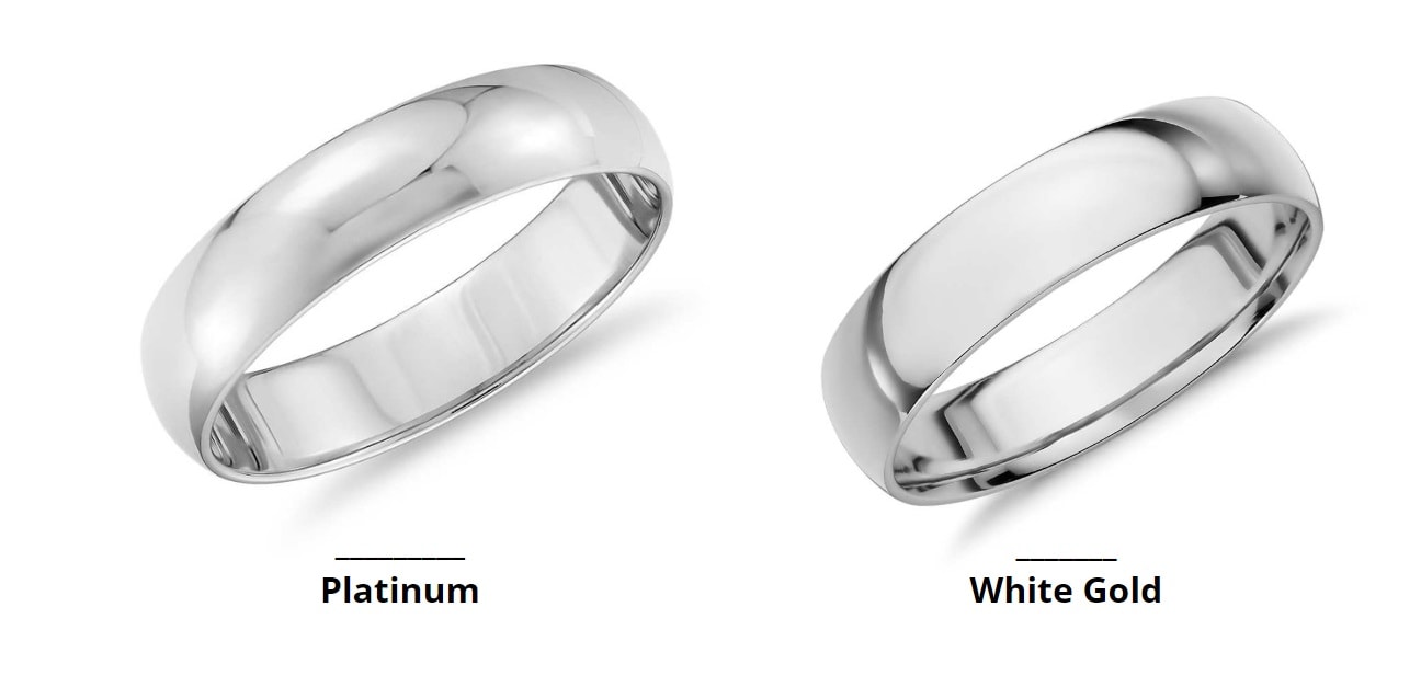 white ring jewelry