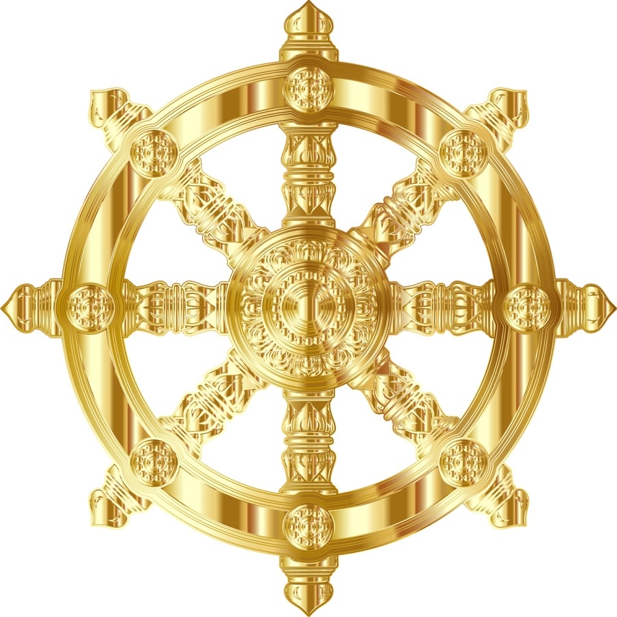 Buddhist Karma Wheel