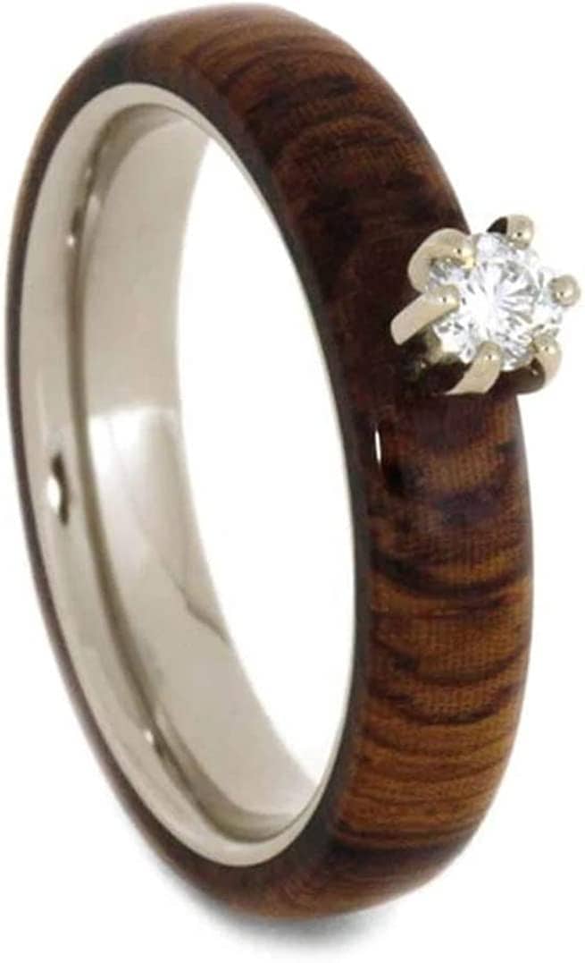 wooden engagement ring amazon