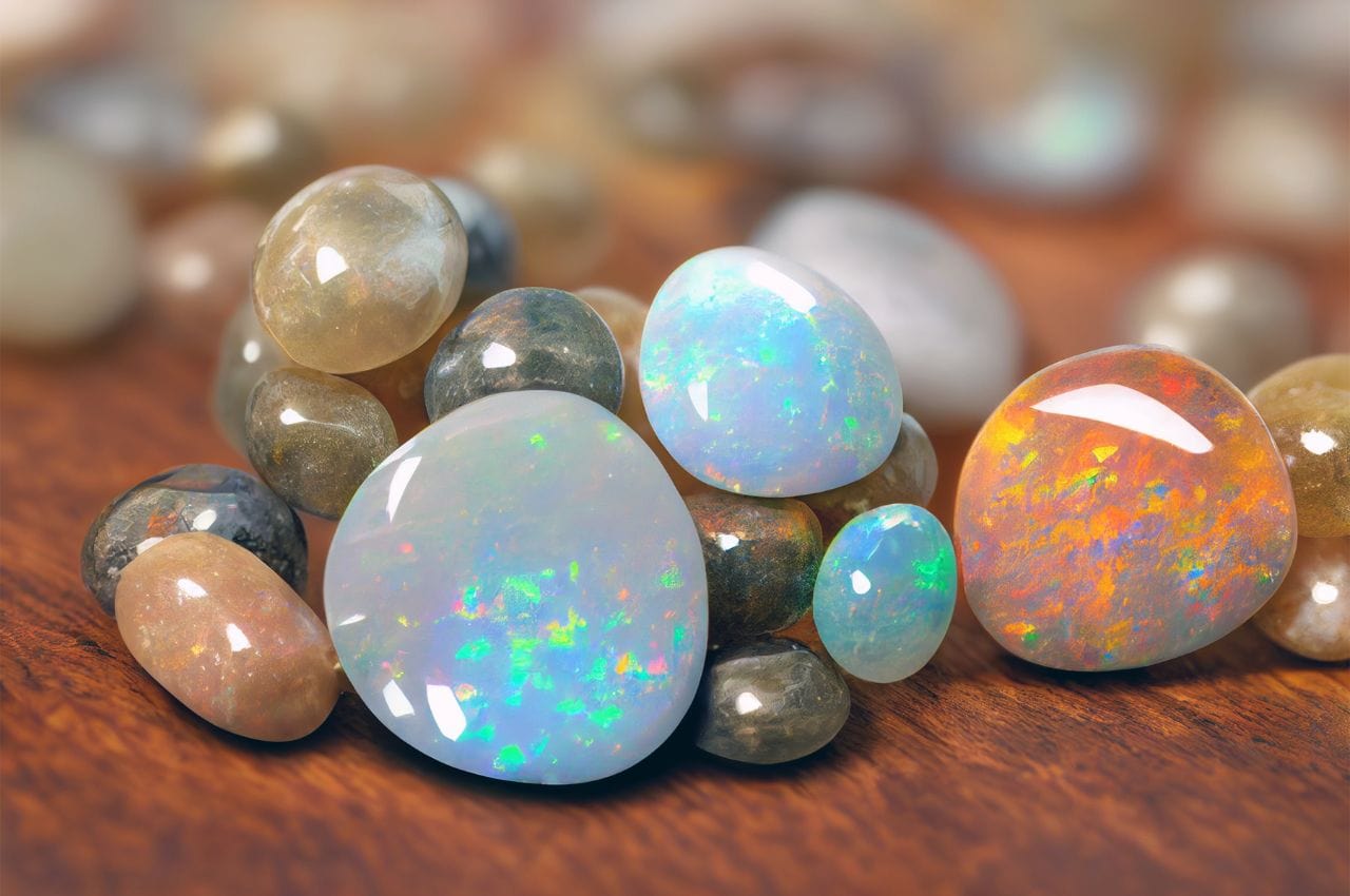 Gem in the Spotlight: Opal : A Kaleidoscope of Colors and Mythical Charm :  Arden Jewelers
